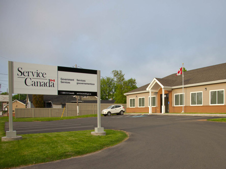 Building image of Truro Service Canada Centre at 181 Willow Street in Truro
