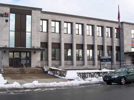 Photo de l'édifice du bureau Yarmouth - Centre Service Canada situé au 13, rue Willow à Yarmouth
