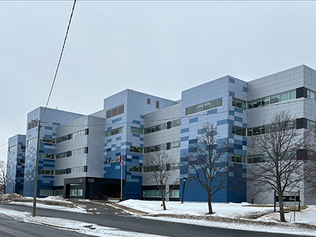 Building image of Bathurst Service Canada Centre at 120 Harbourview Boulevard in Bathurst