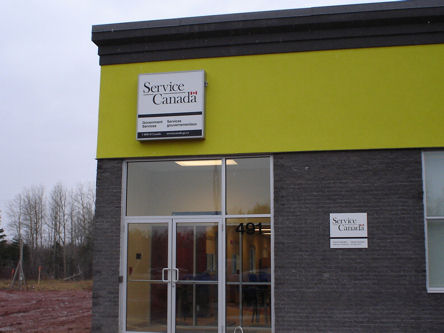 Photo de l'édifice du bureau Montague - Centre Service Canada situé au 491, rue Main à Montague