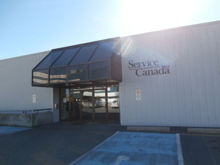 Photo de l'édifice du bureau Saint-Georges - Centre Service Canada situé au 11400, 1re Avenue Est à Saint-Georges