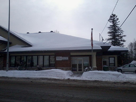 Photo de l'édifice du bureau Causapscal - Centre Service Canada situé au 8, rue Saint-Jacques Nord à Causapscal
