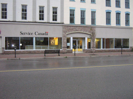 Photo de l'édifice du bureau Lindsay - Centre Service Canada situé au 65, rue Kent Ouest à Lindsay