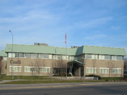Photo de l'édifice du bureau Sault Ste. Marie - Centre Service Canada situé au 22, rue Bay à Sault Ste. Marie
