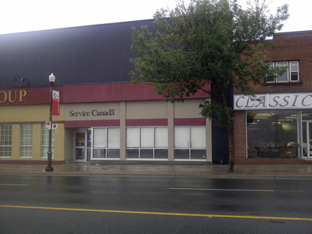 Building image of Peterborough Service Canada Centre at 219 George Street North in Peterborough