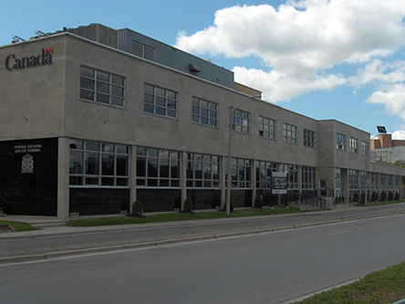 Photo de l'édifice du bureau Belleville - Centre Service Canada situé au 11, rue Station à Belleville