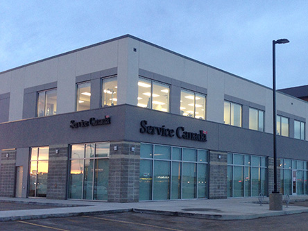 Building image of Grande Prairie Service Canada Centre at 11601 101 Avenue in Grande Prairie