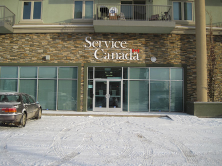Building image of Fort McMurray Service Canada Centre at 8530 Manning Avenue in Fort McMurray