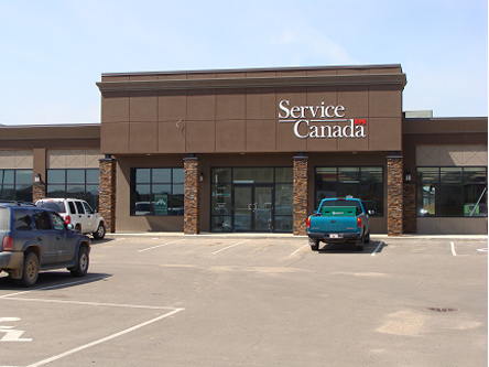 Building image of Lloydminster Service Canada Centre at 4114 70th Avenue in Lloydminster