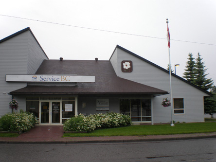Photo de l'édifice du bureau Smithers - Centre Service Canada situé au 1020, rue Murray à Smithers