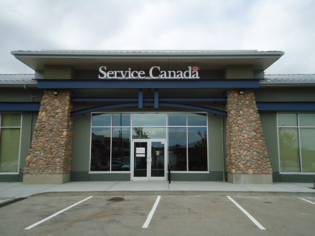 Building image of Surrey South Service Canada Centre at 103-15295 Highway 10 in Surrey