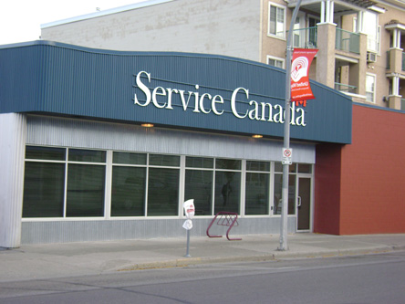 Building image of Kamloops Service Canada Centre at 520 Seymour Street in Kamloops