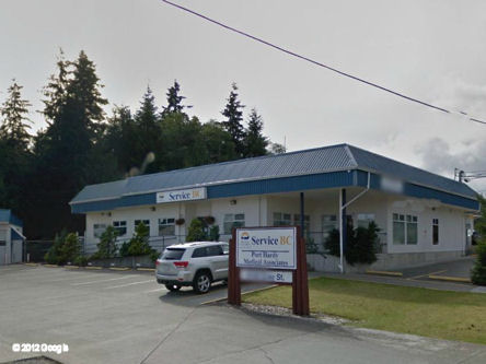 Building image of Port Hardy Scheduled Outreach Site at 8785 Gray Street in Port Hardy