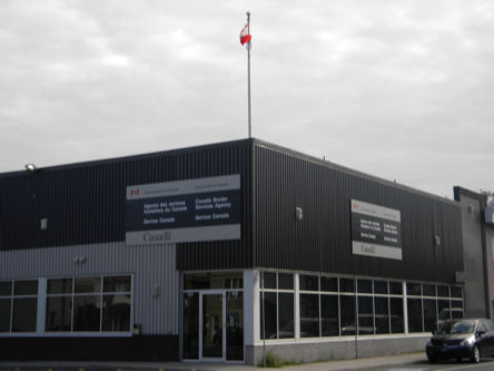 Photo de l'édifice du bureau Sorel-Tracy - Centre Service Canada situé au 101, rue Augusta à Sorel