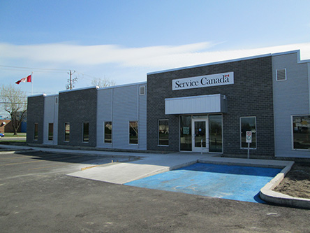 Photo de l'édifice du bureau Drummondville - Centre Service Canada situé au 1175, rue Janelle, suite 103 à Drummondville