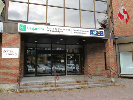 Photo de l'édifice du bureau Shawinigan - Centre Service Canada situé au 444, 5e rue de la Pointe à Shawinigan