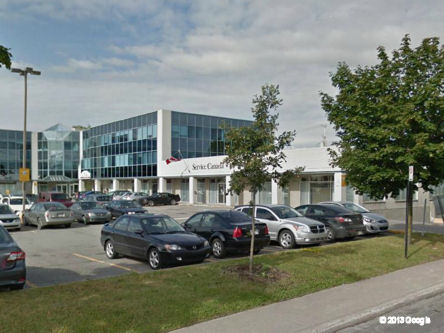 Photo de l'édifice du bureau Pointe-aux-Trembles (Montréal) - Centre Service Canada situé au 13313, rue Sherbrooke Est à Montréal