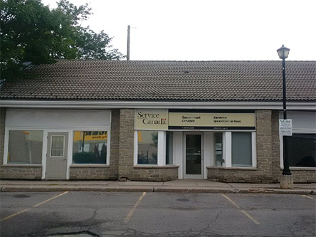 Photo de l'édifice du bureau Arnprior - Centre Service Canada situé au 75, rue Elgin Ouest à Arnprior