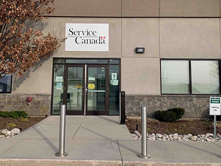 Photo de l'édifice du bureau Listowel - Centre Service Canada situé au 1195, avenue Wallace N à Listowel