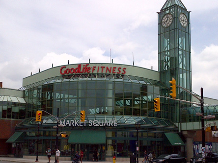 Building image of Kitchener Service Canada Centre at 25 Frederick Street in Kitchener