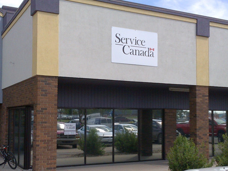 Photo de l'édifice du bureau Edmonton Hermitage - Centre Service Canada situé au 12735, 50e rue Nord-Ouest à Edmonton