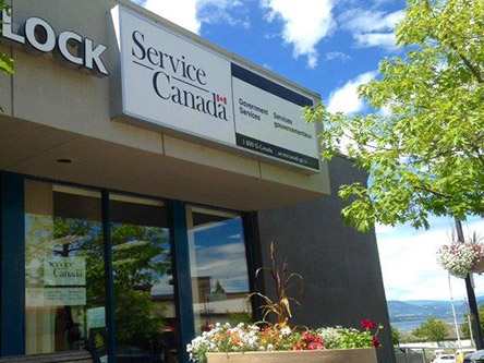 Photo de l'édifice du bureau Salmon Arm - Centre Service Canada situé au 191, rue Shuswap Nord-Ouest à Salmon Arm