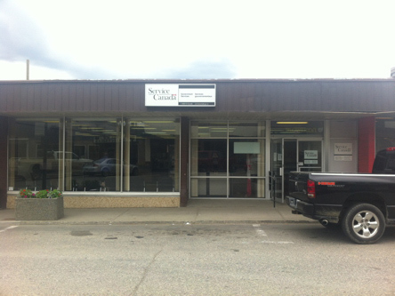 Building image of Quesnel Service Canada Centre at 283 Reid Street East in Quesnel