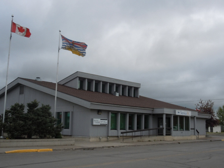 Photo de l'édifice du bureau Vanderhoof - Centre Service Canada situé au 189, rue Stewart Est à Vanderhoof