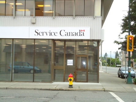 Photo de l'édifice du bureau Chilliwack - Centre Service Canada situé au 100 - 9345, rue Main à Chilliwack