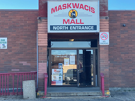 Building image of Maskwacis Scheduled Outreach Site at Corner of Minde Avenue and Wolfe Street, Ermineskin in Maskwacis