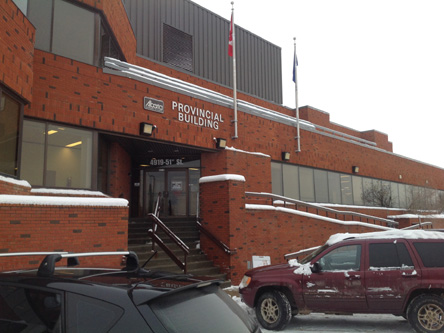 Photo de l'édifice du bureau Rocky Mountain House - site de services mobiles réguliers  situé au 4919 51e Rue à Rocky Mountain House