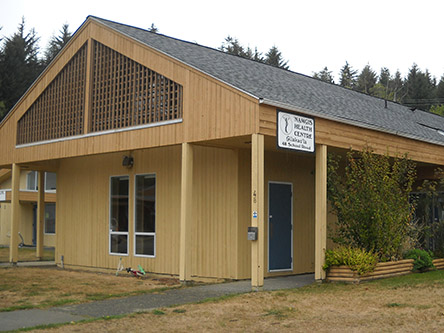 Building image of Alert Bay Scheduled Outreach Site at 48 School Road in Alert Bay